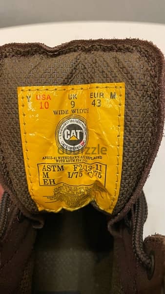 Original CAT Saftey Shoes Steel Toe 5