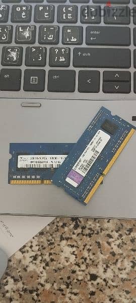 2x 2GB laptop ram ddr3 سعر القطعتين معا ٣٠٠ جنيه 2