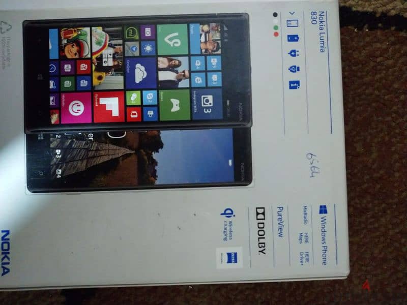 Nokia Lumia 830 New بالعلبه 3