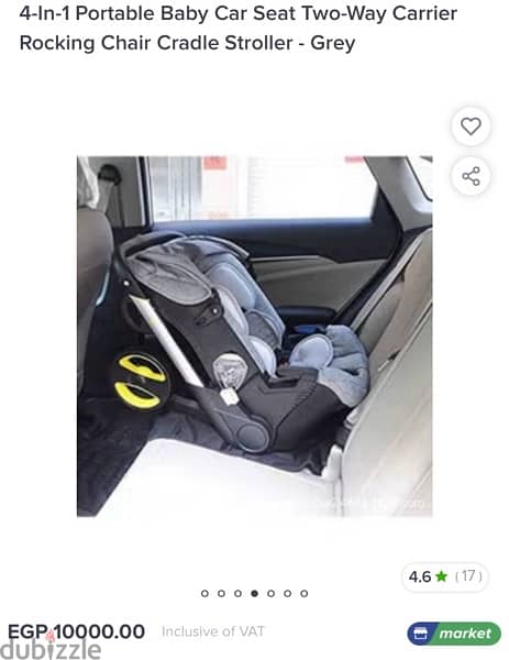 4 in 1 car seat and stroller 7