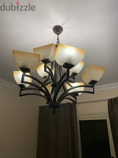 Italian chandelier, new, one of a kind 0