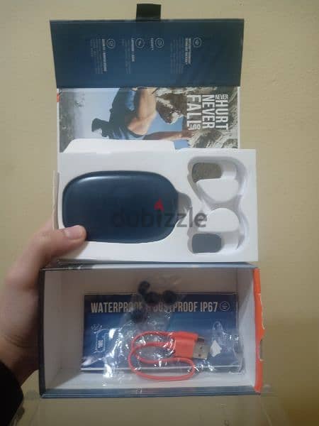 سماعة JBL endurance peak 2 استعمال خفيف 1