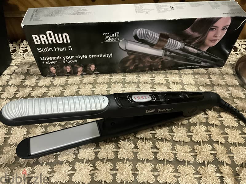 Braun Satin Hair 5 Multistyler | مكواه شعر براون 4*1 كسر زيرو 1