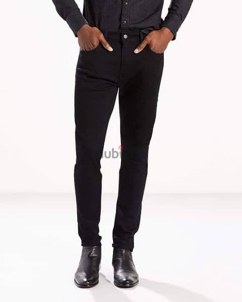 Levi's black skinny jeans w 29 L 32 1