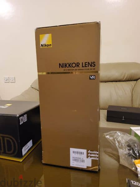 Nikon D6 DSLR camera advanced bundle With Nikon 200-500mm f/5.6E ED VR 5