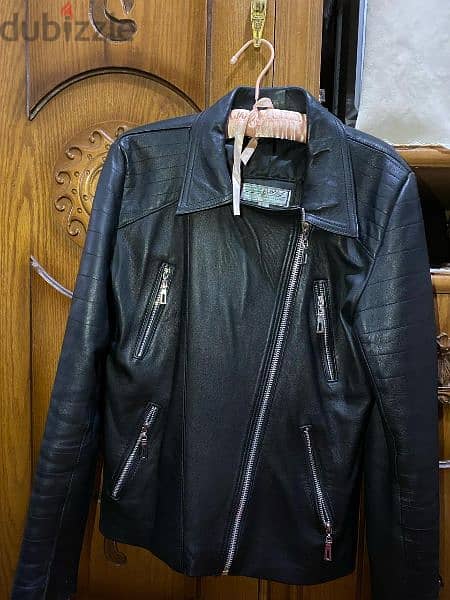 Pure leather jacket  چاكت جلد بيور 1