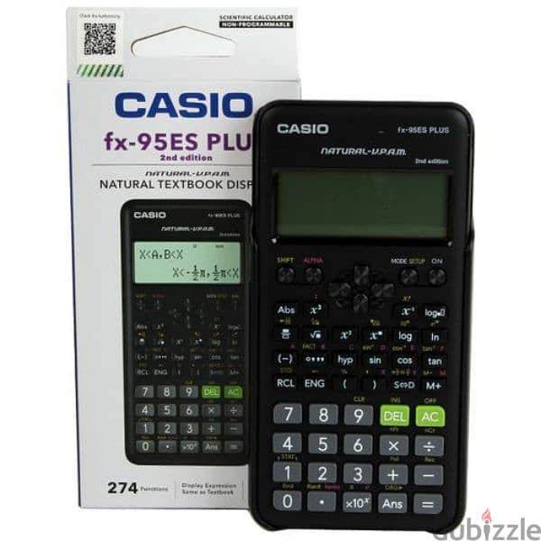 اله حاسبه علميه Casio fx95es plus 2