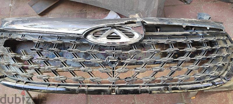قطع غيار خلع مستعمله لسيارة تيجو ٧ من حادثة 5