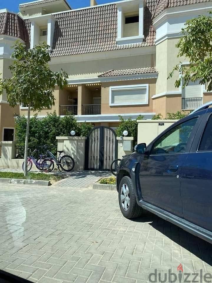 S Villa للبيع  فى كمبوند سراي Sarai أميز لوكيشن  أمام مدينتي بمقدم 600الف وقسط 8 سنوات بدون فوائد 1