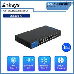 switch linksys 8 port LGS308