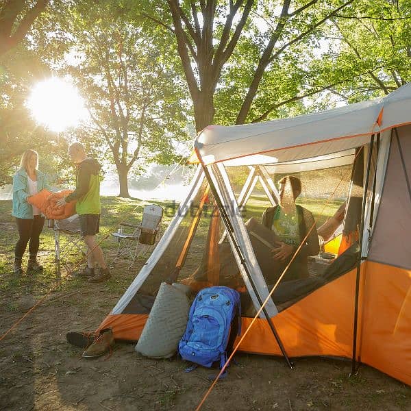 خيمة كامب وارد أمريكا تشيل ١١ شخص core equipment كامبينج أغراض التخييم 7