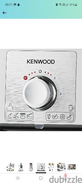 Kenwood fdp65.400wh, food processor; 1000 watts (New in Box) 4