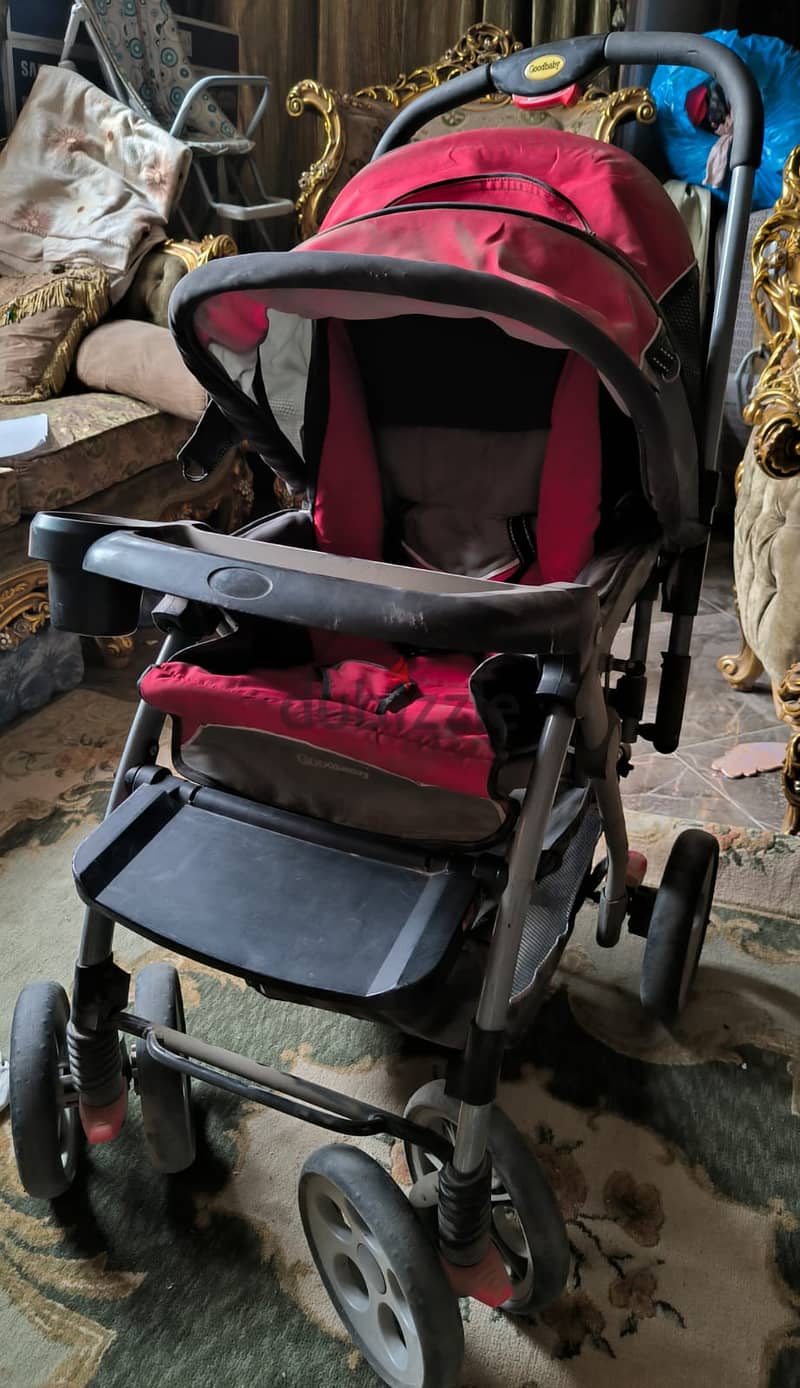 Good Baby large stroller مشاية اطفال جود بيبي 1