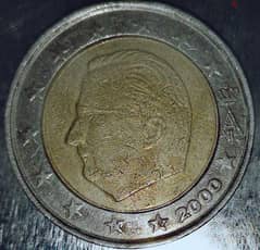 2 يورو سنة 2000