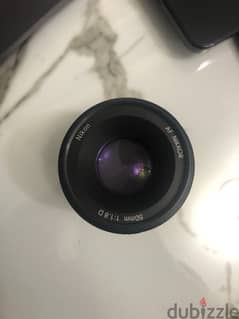 Camra Lens Nikon 50 MM - 1.8 - عدسة نيكون 50 ميل فتح عدسة 1.8 0