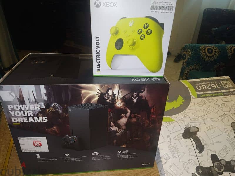 Xbox Series X with extra controller new Diablo 1TB official warranty 0