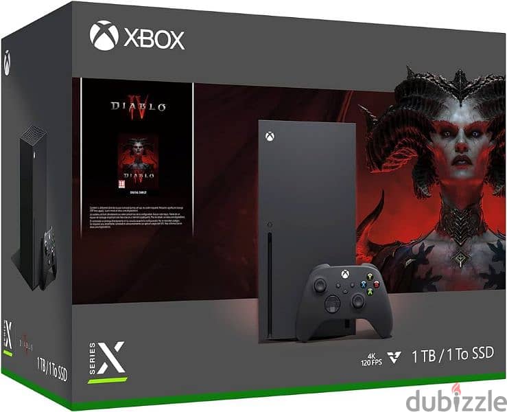 Xbox Series X with extra controller new Diablo 1TB official warranty 5