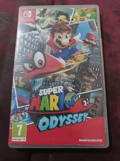 mario odyssey game with box