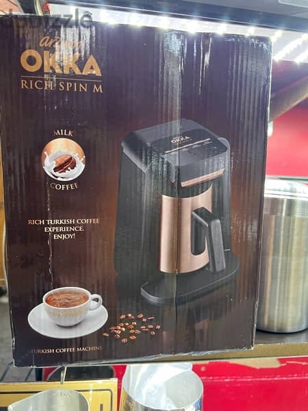 ماكينة قهوة ماركة okka 1