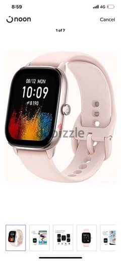 new smart watch amazfit gts 4 mini for sale