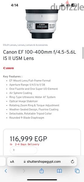 canon 100-400 like New 3