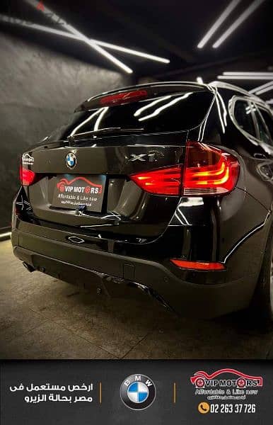 ‏BMW X1 موديل 2014اعلي فئة
المكنه 2000cc حالة فوق الممتازة حرفيا 7