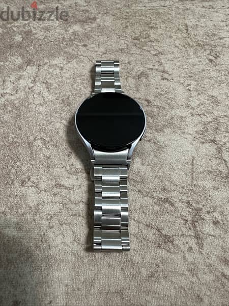 Samsung galaxy watch 6 silver &ringke original strap استعمال مرتين فقط 2