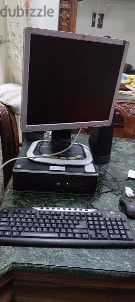 كمبيوتر مكتبي hp  للبيع 0