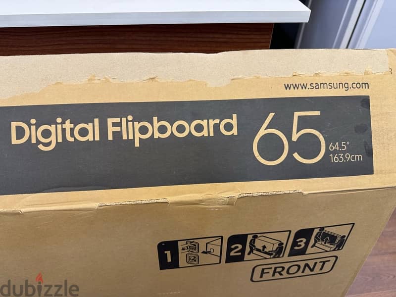 Digital flipboard 2 65 inches 4k Samsung  شاشه فليب تو ٦٥ بوصه سامسونج 5