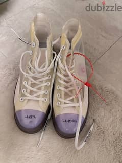 Converse Offwhite Shoes 0