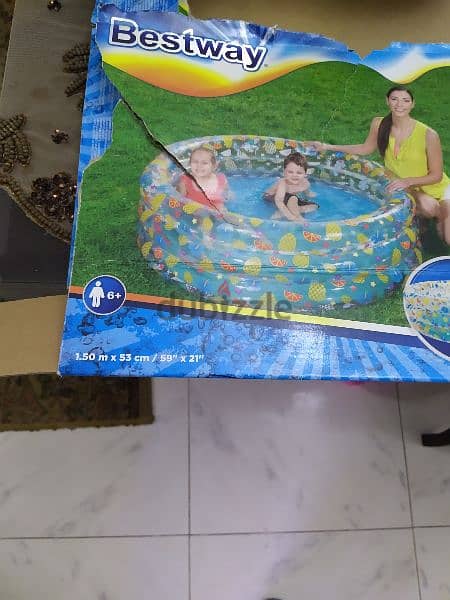 حمام سباحة للاطفال حالة الجديد 0