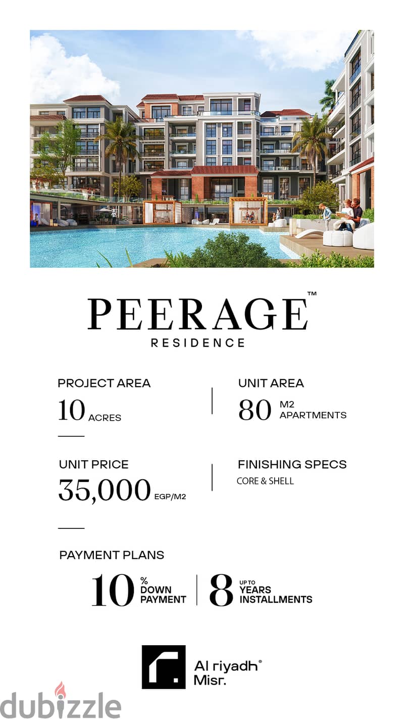 Peerage New Cairo Compound Al Riyadh Misr Real Estate 0