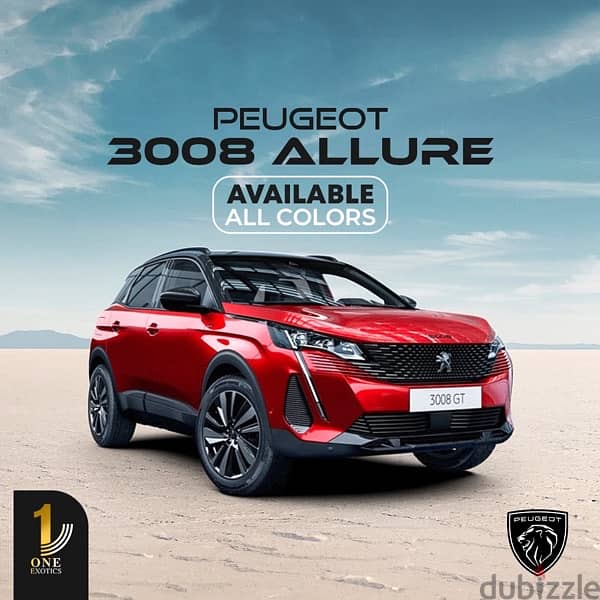 peugeot allure 3008 available all colors 0