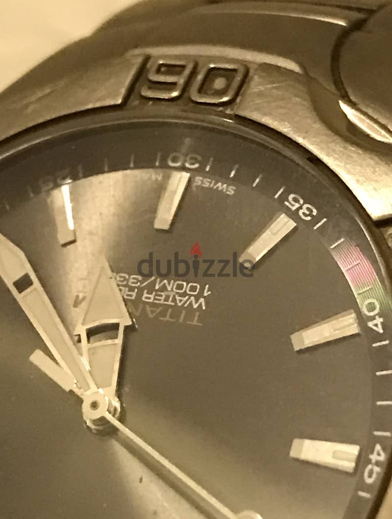 Swiss candino watch titanium and Sapphire glass 1