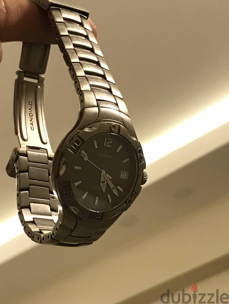 Swiss candino watch titanium and Sapphire glass 4