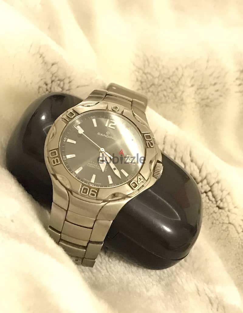 Swiss candino watch titanium and Sapphire glass 6