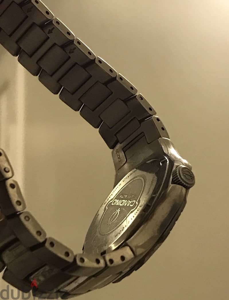 Swiss candino watch titanium and Sapphire glass 8