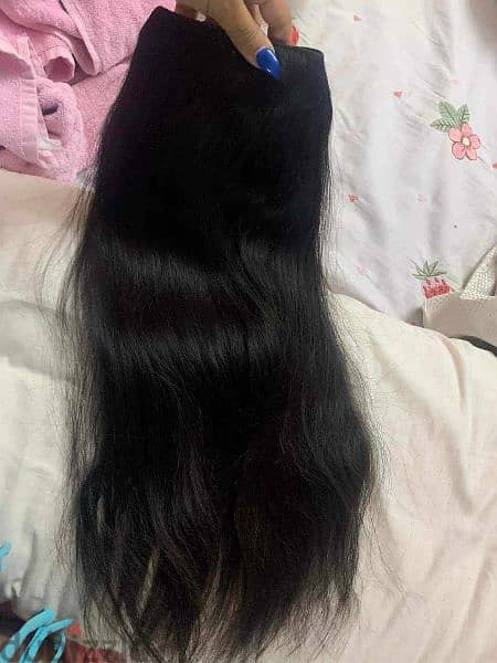اكستنشن شعر طبيعي هندي 1