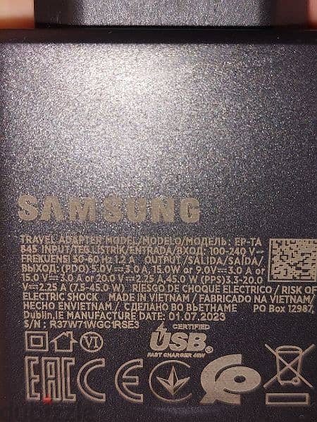 Samsung charger 45W original 1