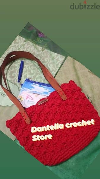 مجموعة من الشيلان والبونشوهات الهاند ميد براند Dantella crochet Store 3