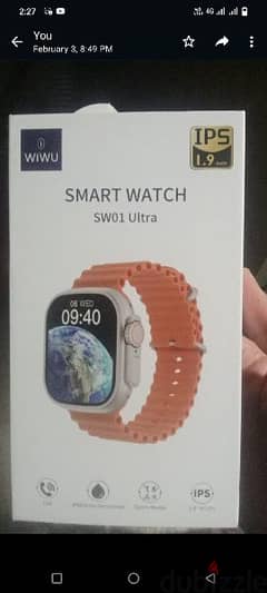 Smart watch 
SW01 Ultra