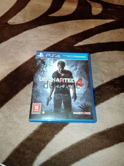 سي دي UNCHARTED 4 playstation