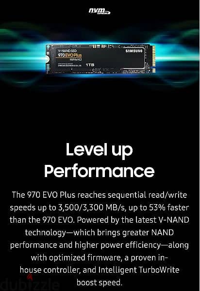 Samsung 970 Evo Plus 1tb Sealed جديد سامسونج m. 2 NVME تيرا 4