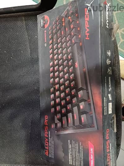 hyper x alloy fps pro cherry mx red switches