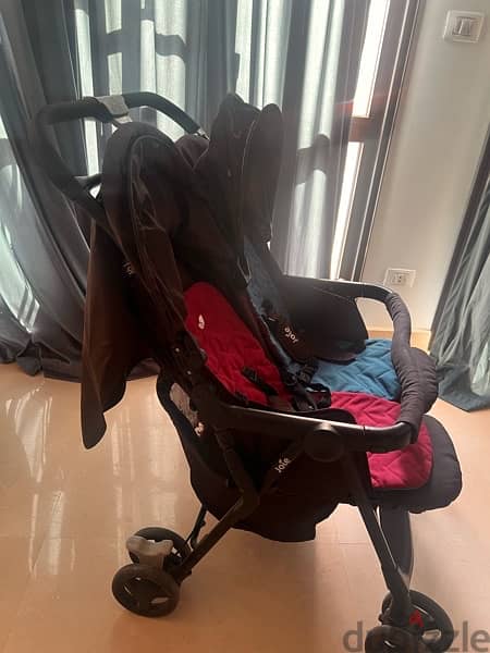 joie twin stroller used in a good condition 2