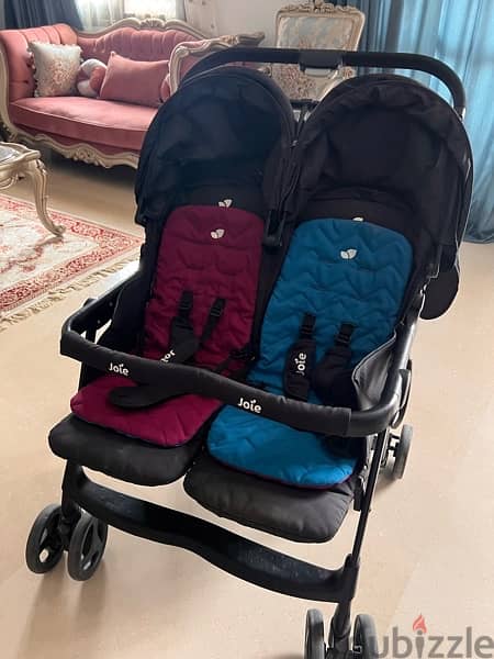 joie twin stroller used in a good condition 3