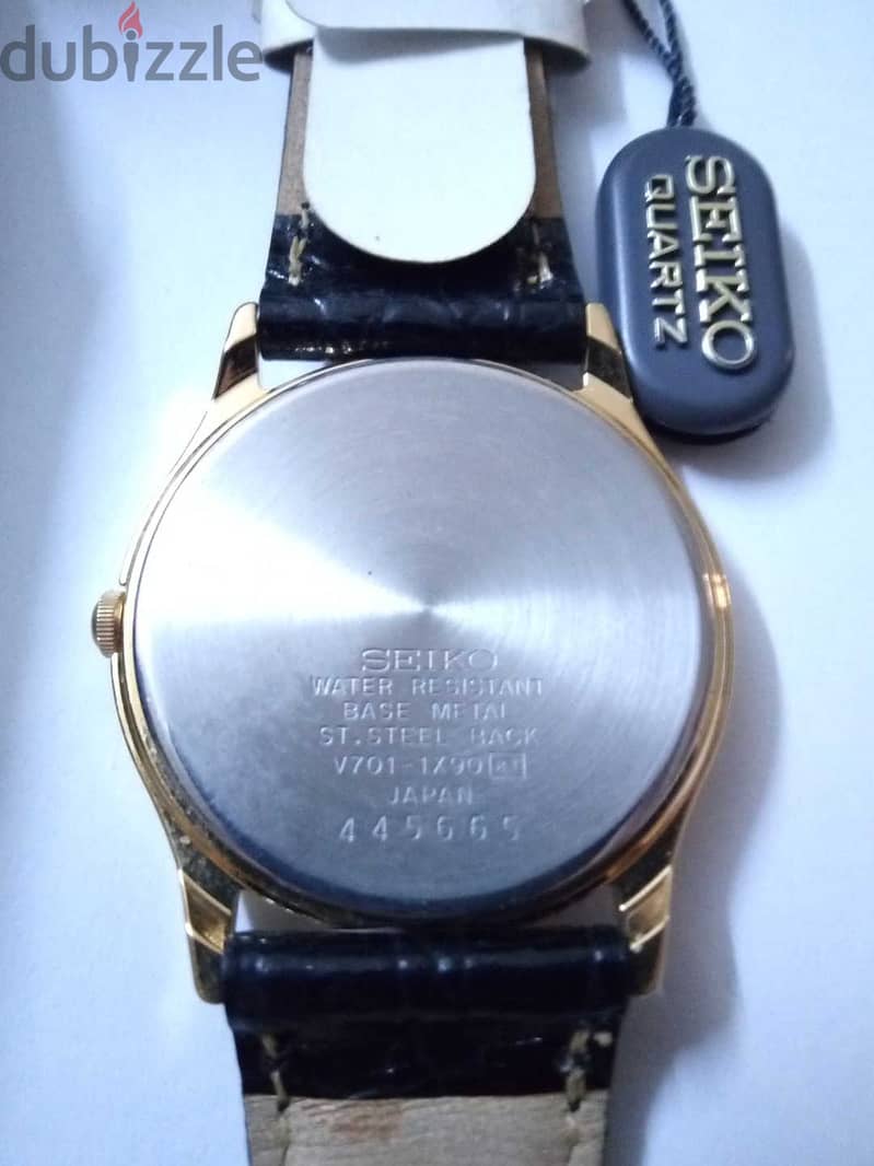 ساعة يد سيكو جديدة بضمان قديم 1996 ياباني بعلبتها 6