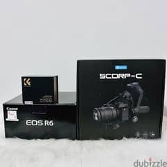 Canon R6 zero++ Munt eos R + Scorp-C 0