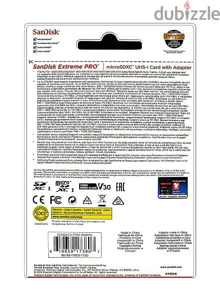 SanDisk Extreme Pro microSDXC UHS, SD 1 TB | كارت ميموري تيرا، سانديسك 3