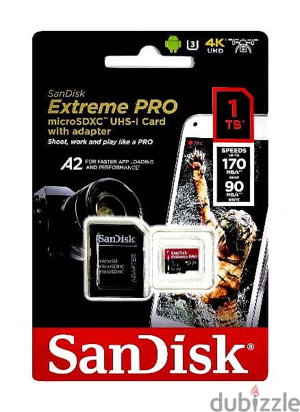 SanDisk Extreme Pro microSDXC UHS, SD 1 TB | كارت ميموري تيرا، سانديسك 2
